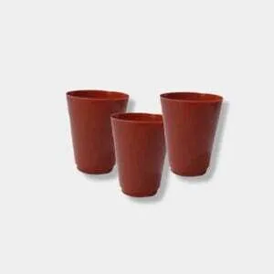 Vasos plásticos  (3und)