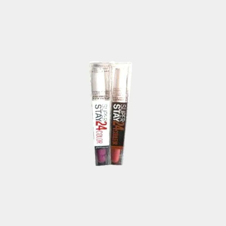 Labial + Brillo Superstay 24color Maybelline