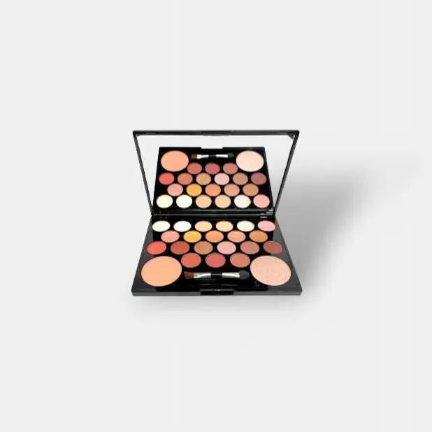 Paleta de Sombras con Rubor e Iluminador Amuse