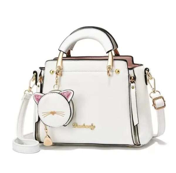 Cartera de mano elegante con Monedero Gatuno - Image 3